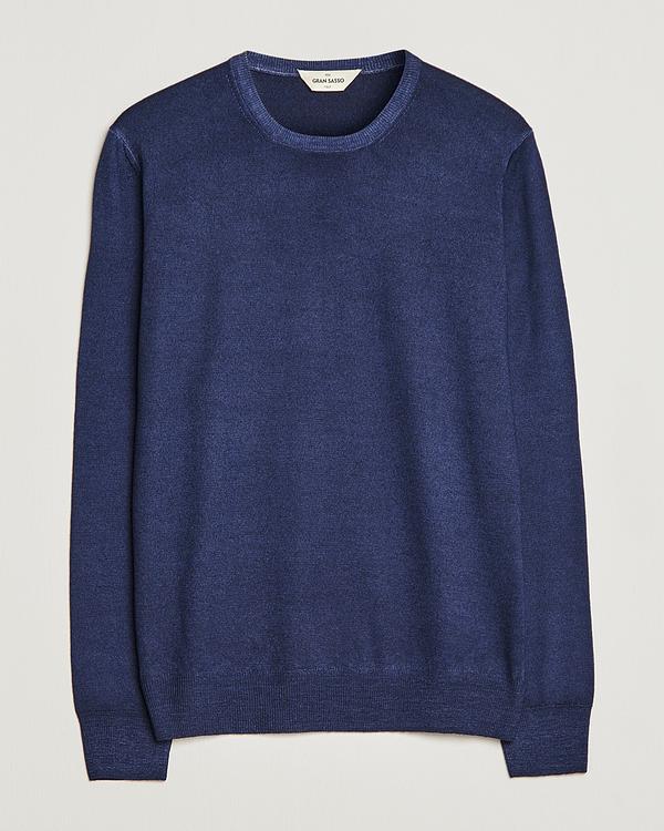 Dark blue sweater from Gran Sasso