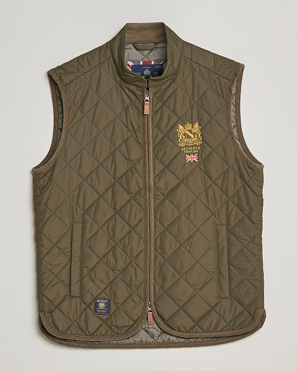 Taupe vest from Morris