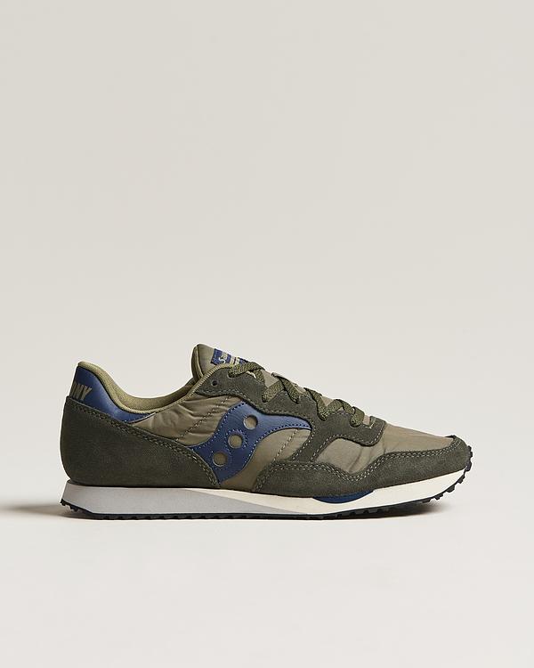 Dark green sneakers from Saucony