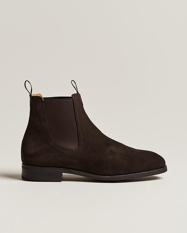 Dark brown boots from Myrqvist