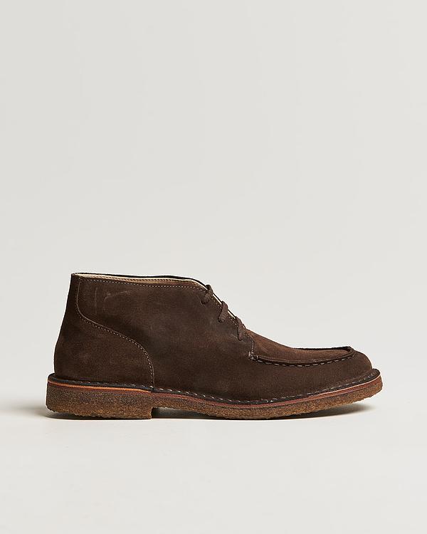 Dark brown chukka boots from Astorflex