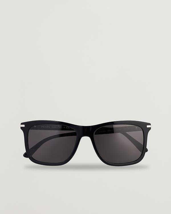 Dark brown d-frame sunglasses from Prada Eyewear