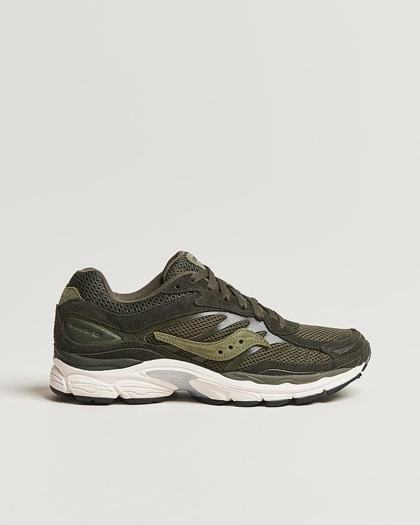Dark green sneakers from Saucony