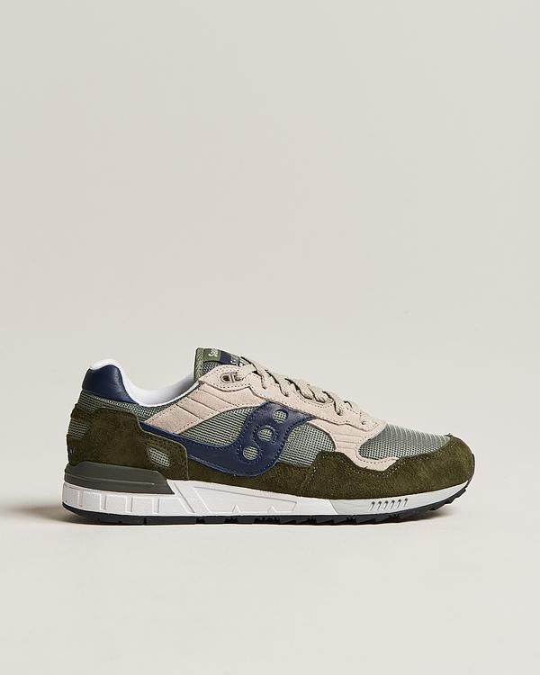 Dark green sneakers from Saucony