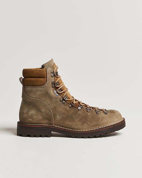 Taupe lace-up boots from Astorflex