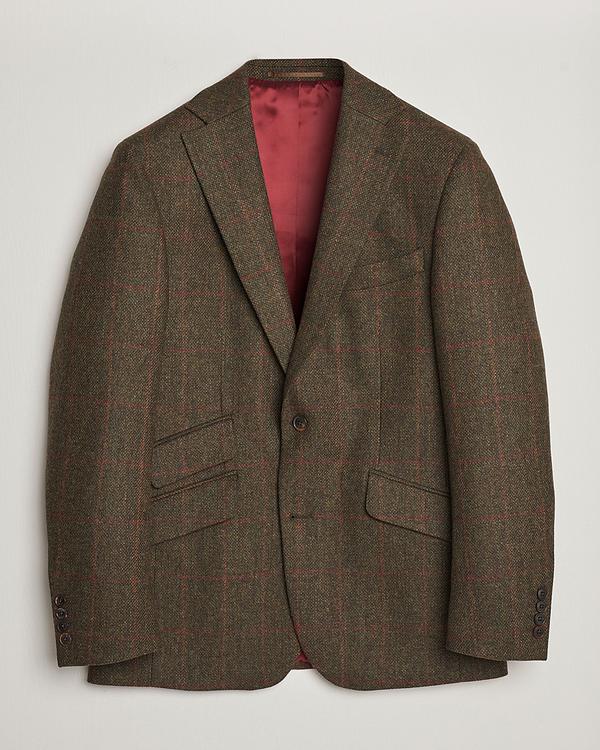 Dark green blazer from Walker Slater
