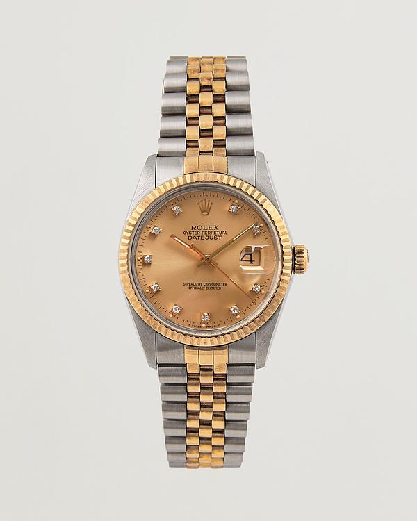 Dark yellow watch from Rolex