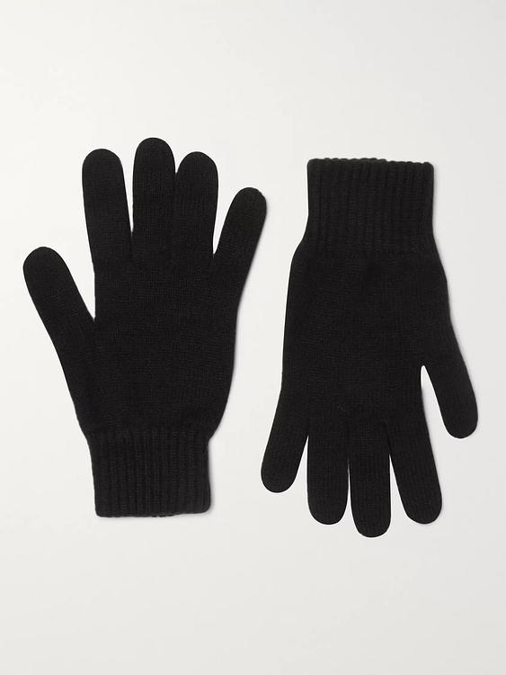 Black gloves from Johnstons of Elgin
