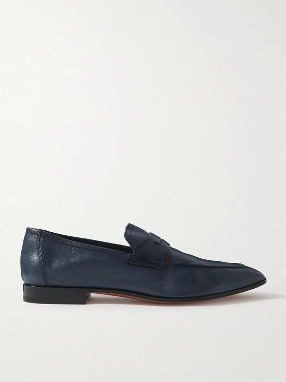 Dark grey loafers from Berluti