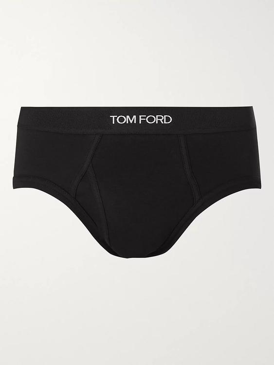 Print black briefs from Tom Ford