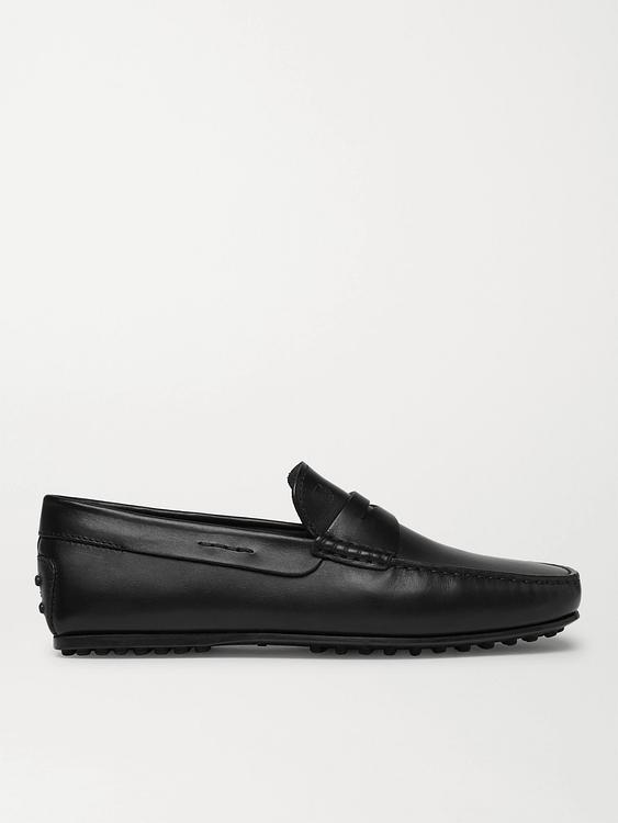 Black loafers from Tod's