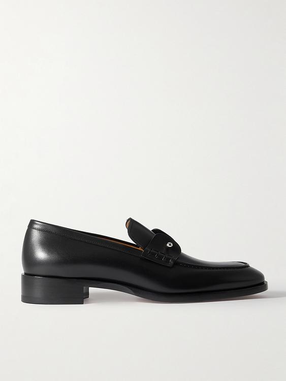Black loafers from Christian Louboutin