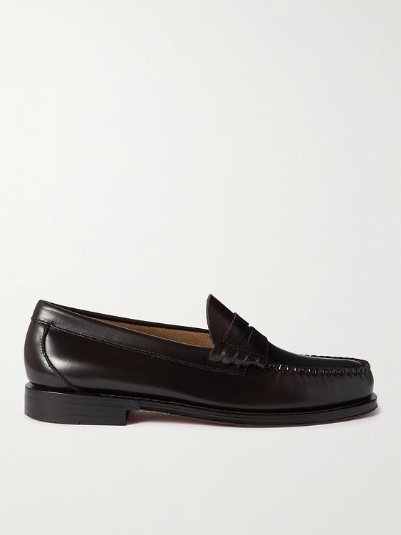 Black loafers from G.H. Bass & Co.