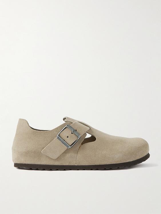 Taupe sandals from Birkenstock