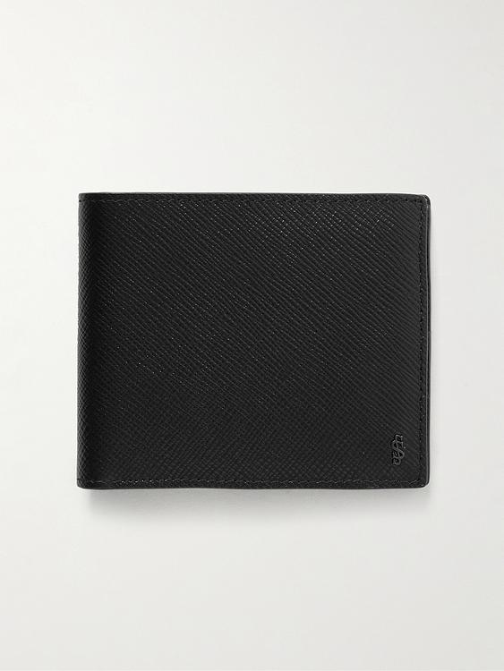 Black wallet from Serapian