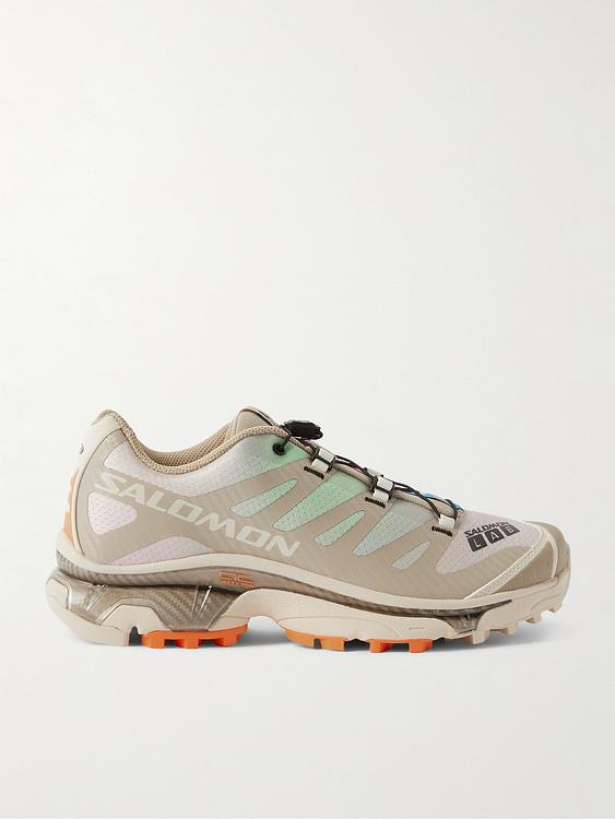 Taupe sneakers from Salomon