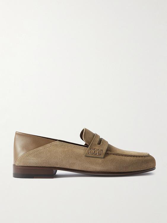 Brown loafers from Manolo Blahnik