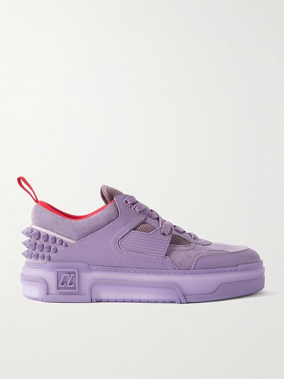 Light purple sneakers from Christian Louboutin