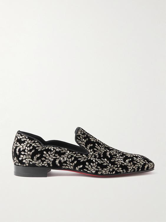 Black loafers from Christian Louboutin