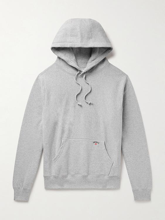 Grey hooded sweatshirt from Noah