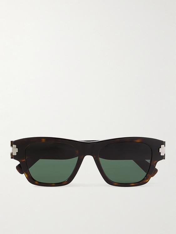 Dark brown d-frame sunglasses from Dior Eyewear