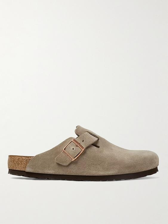 Taupe sandals from Birkenstock