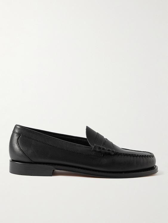Black loafers from G.H. Bass & Co.