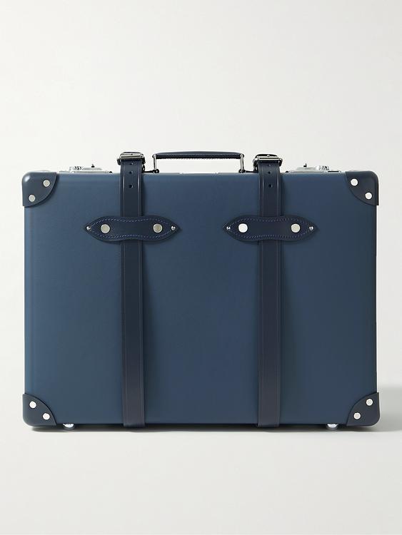 Dark blue suitcase from Globe-Trotter