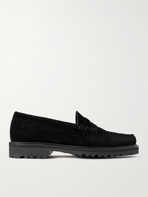 Black loafers from G.H. Bass & Co.