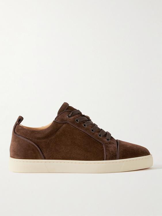 Dark brown sneakers from Christian Louboutin