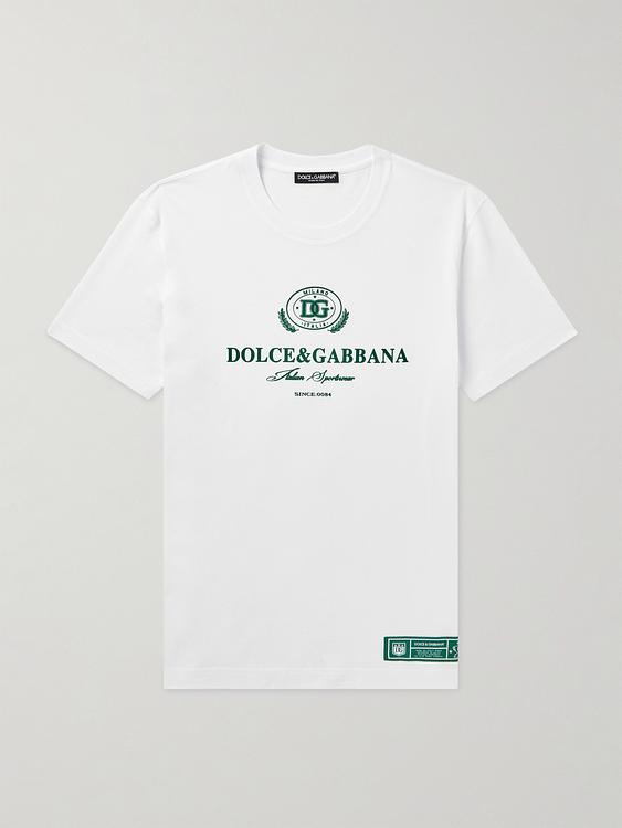 Print white t-shirt from Dolce&Gabbana