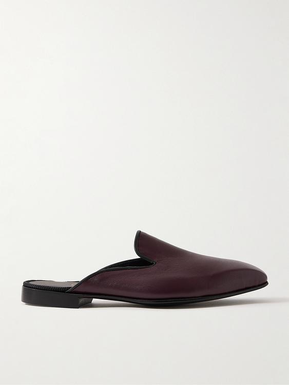 Dark brown loafers from George Cleverley