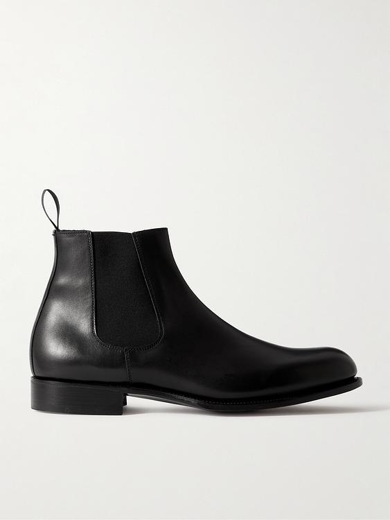 Black chelsea boots from George Cleverley
