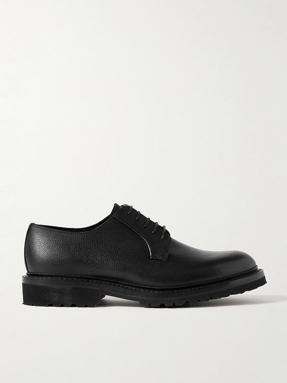 Black derby shoes from George Cleverley