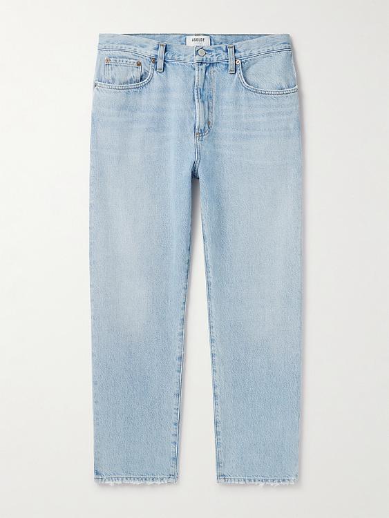 Light blue jeans from AGOLDE