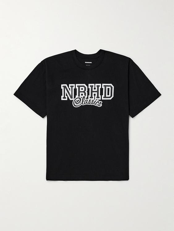 Print black t-shirt from Neighborhood