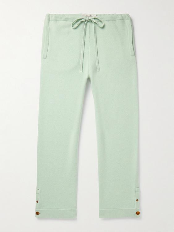 Light green sweatpants from God's True Cashmere