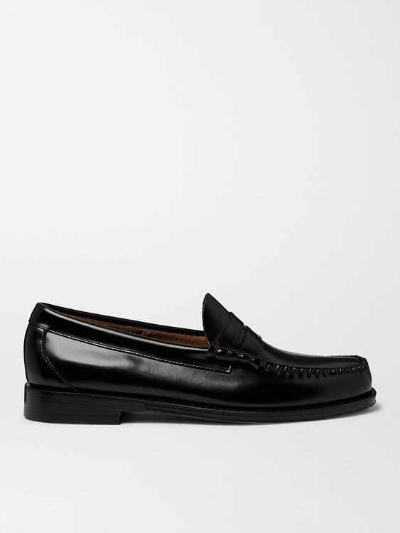 Black loafers from G.H. Bass & Co.