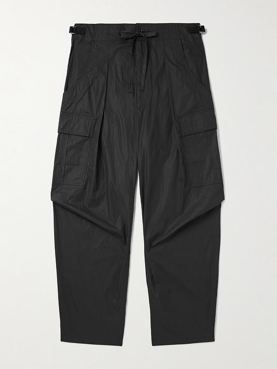 Dark grey cargo trousers from Marant