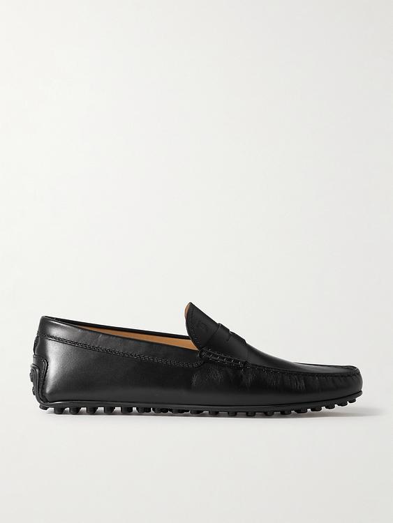 Black loafers from Tod's