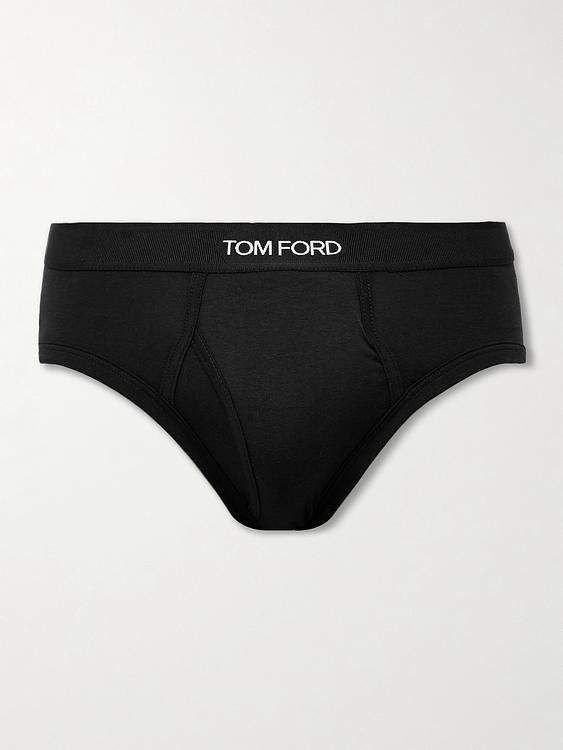 Print black briefs from Tom Ford