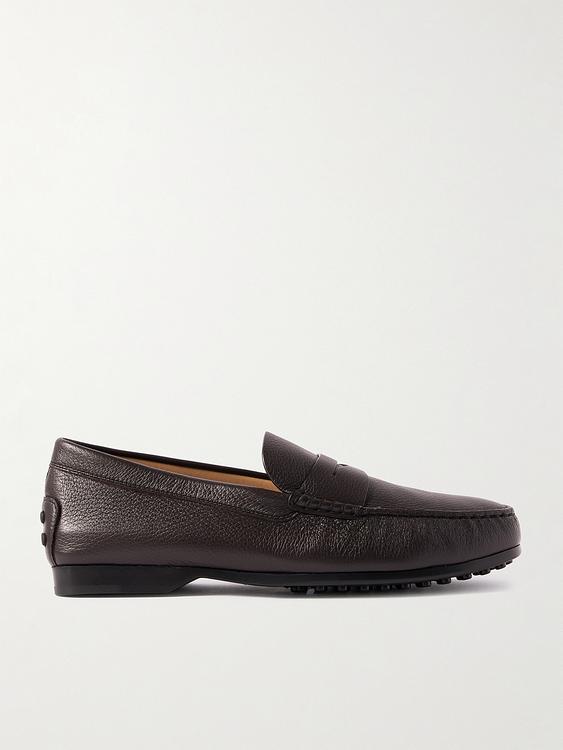 Black loafers from Tod's