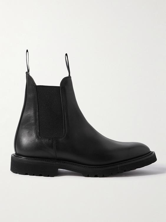 Black chelsea boots from Tricker's