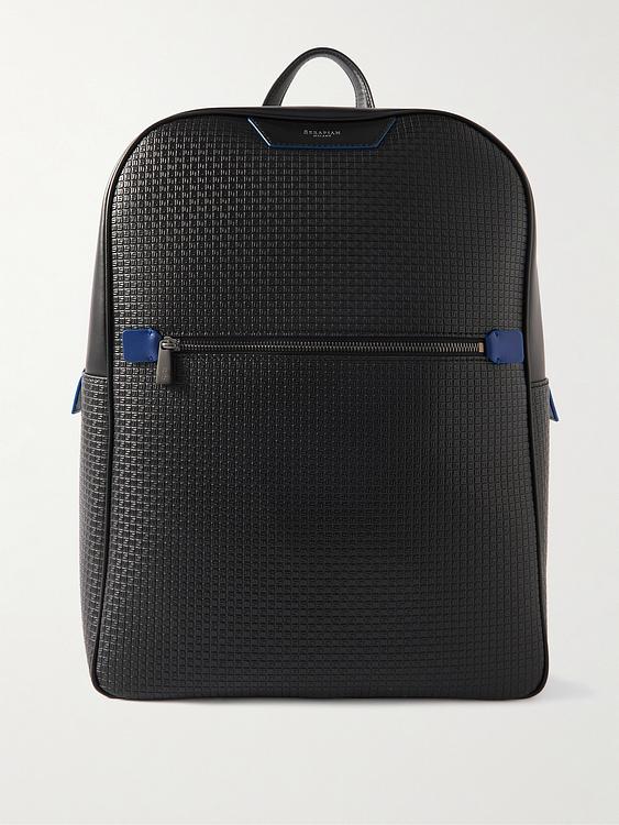 Black backpack from Serapian