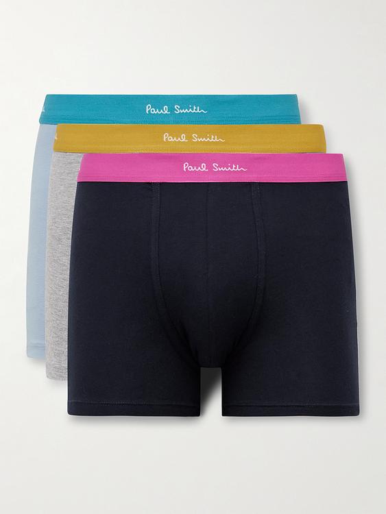 Print multicolor boxer briefs from Paul Smith