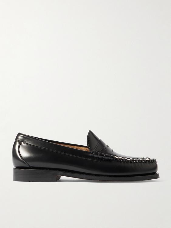 Black loafers from G.H. Bass & Co.