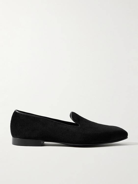 Black loafers from George Cleverley
