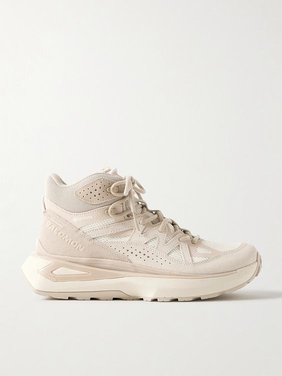 Beige sneakers from Salomon