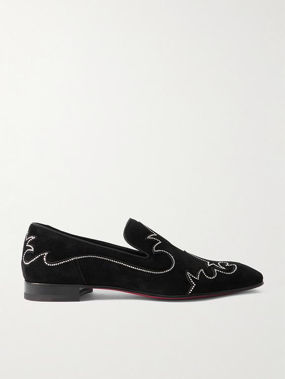 Black loafers from Christian Louboutin