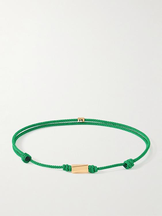 Green bracelet from Luis Morais